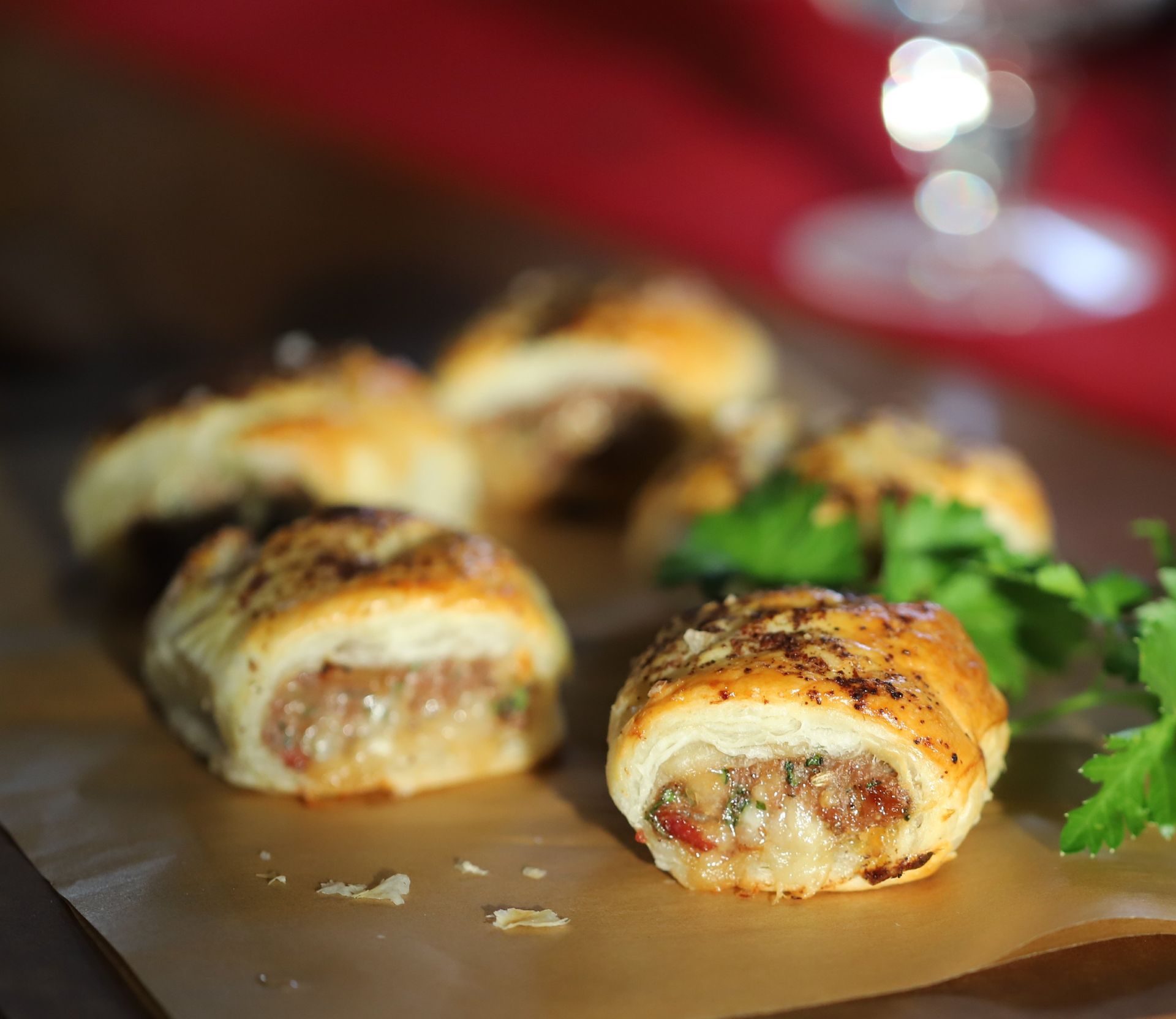 Australian Lamb Breakfast Sausage Rolls